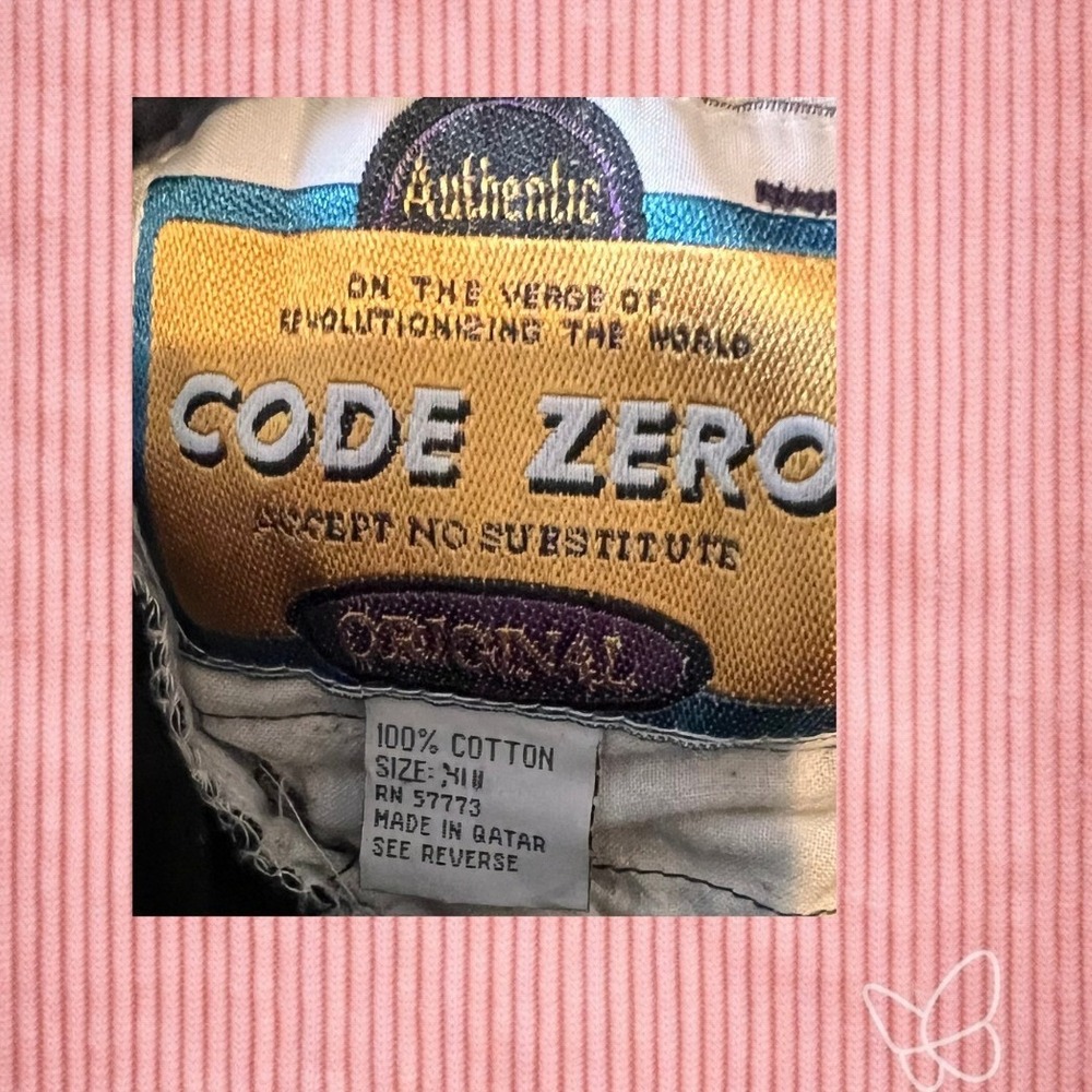 Vintage Code Zero Purple Black Pleated Parachute … - image 2